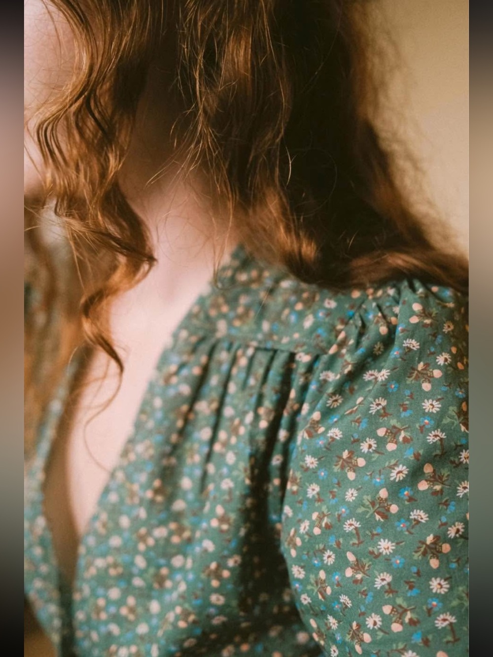 Christy Dawn Green Floral Wrap Dress - Picture 5 of 13